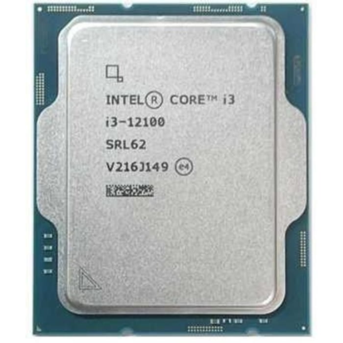 Процессор Intel Core i3 12100 3.3GHz (12MB, Alder Lake, 60W, S1700) Tray (CM8071504651012)