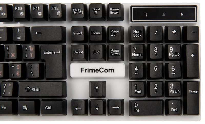 Клавиатура FrimeCom FC-801А-USB Black