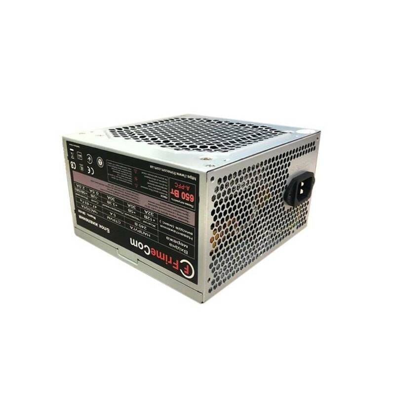 Блок питания FrimeCom SM650 650W, 12см, без кабеля питания