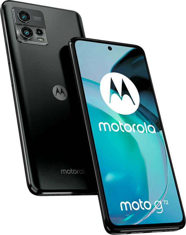 Смартфон Motorola Moto G72 8/128GB Dual Sim Meteorite Grey (PAVG0004RS)