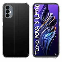 Чохол-накладка BeCover для Tecno Pova 3 (LF7n) Transparancy (708660)