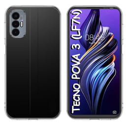 Чехол-накладка BeCover для Tecno Pova 3 (LF7n) Transparancy (708660)