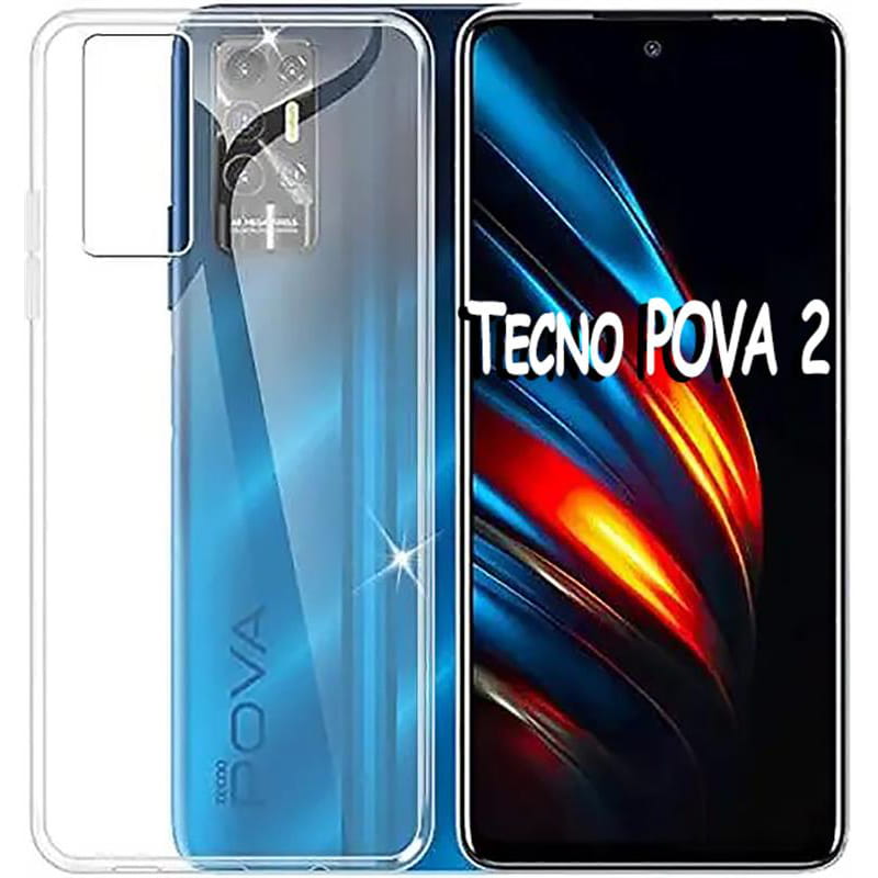 Чехол-накладка BeCover для Tecno Pova 2 (LE7n) Transparancy (708665)