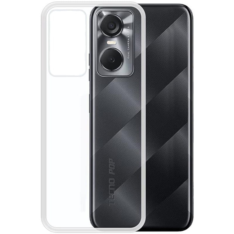 Чехол-накладка BeCover для Tecno Pop 6 Pro (BE8) Transparancy (708666)