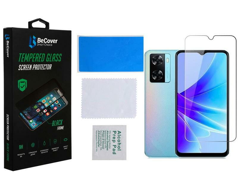 Защитное стекло BeCover для Oppo A57s Crystal Clear Glass 3D (708549)