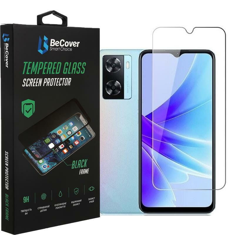 Защитное стекло BeCover для Oppo A57s Crystal Clear Glass 3D (708549)