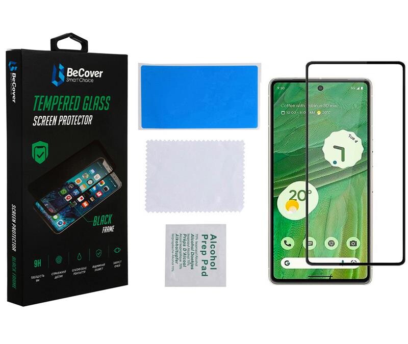 Защитное стекло BeCover для Google Pixel 7 Black (708571)