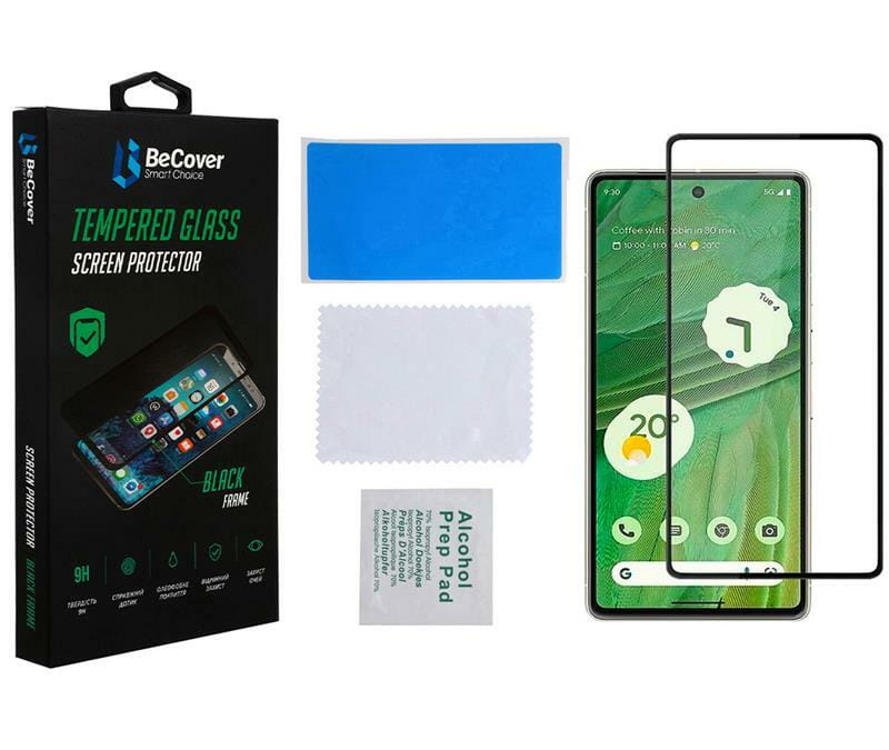 Защитное стекло BeCover для Google Pixel 7 Black (708571)