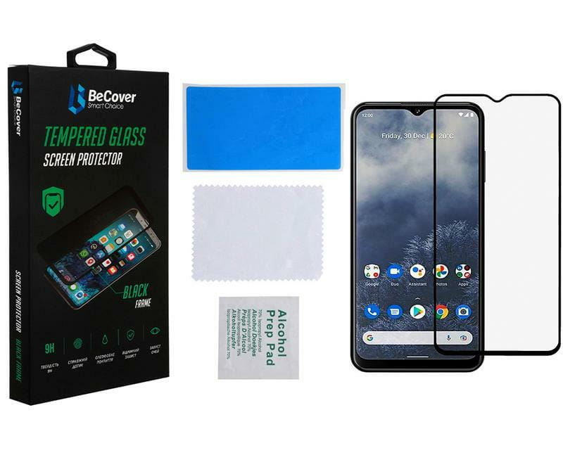 Защитное стекло BeCover для Nokia G60 5G Black (708548)