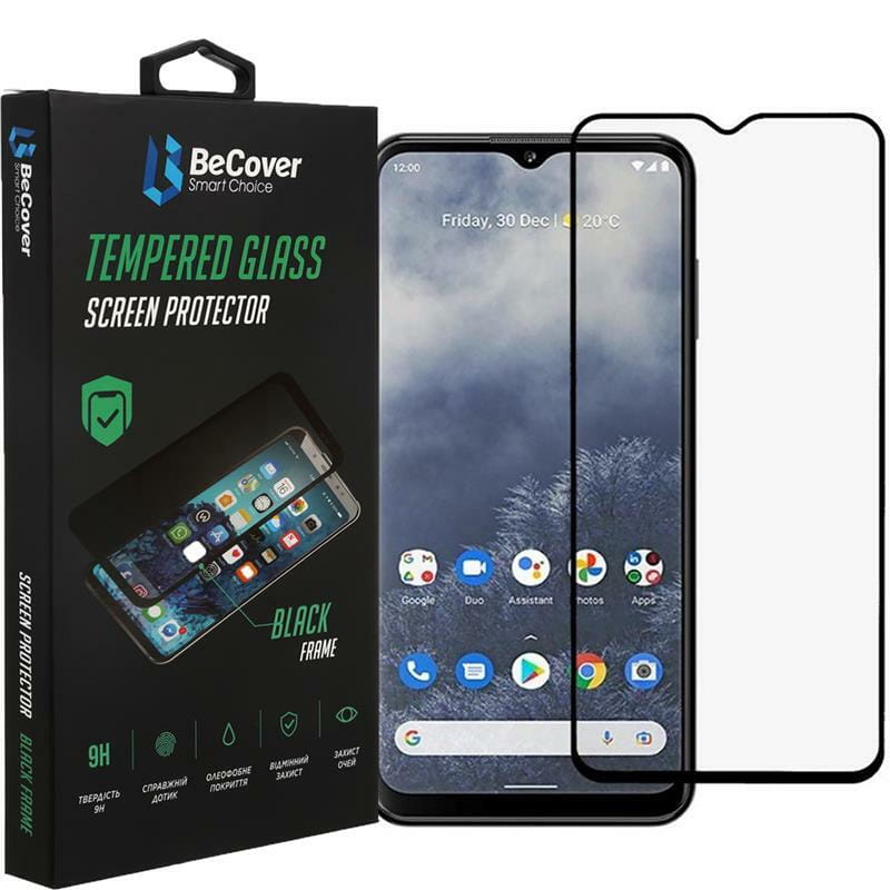 Защитное стекло BeCover для Nokia G60 5G Black (708548)