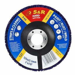 Диск зачистной нейлоновый S&R 125х22.2 мм Р46 (136125333)