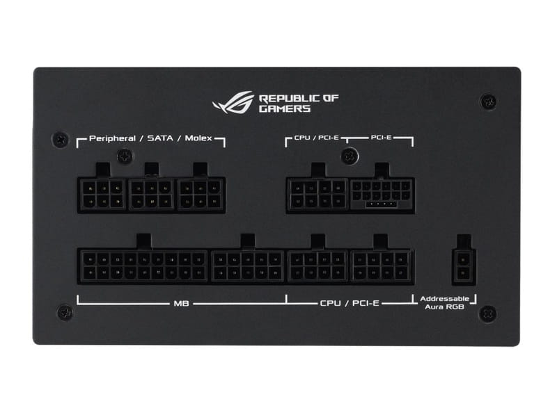 Блок питания Asus ROG Strix PCIE5 750W Gold Aura Edition (90YE00P3-B0NA00)