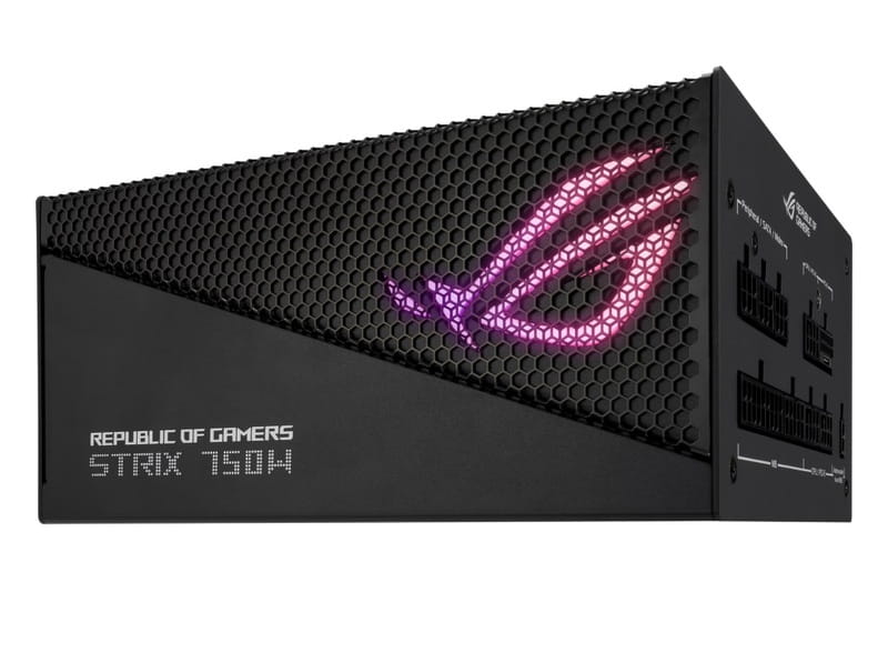 Блок питания Asus ROG Strix PCIE5 750W Gold Aura Edition (90YE00P3-B0NA00)