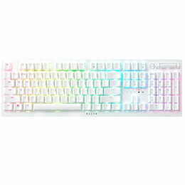 Клавіатура бездротова Razer DeathStalker V2 Pro Wireless Purple Switch ENG White (RZ03-04363500-R3M1)