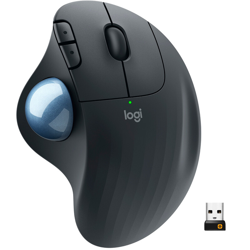 Миша бездротова Logitech Ergo M575 Mouse Graphite (910-006221)