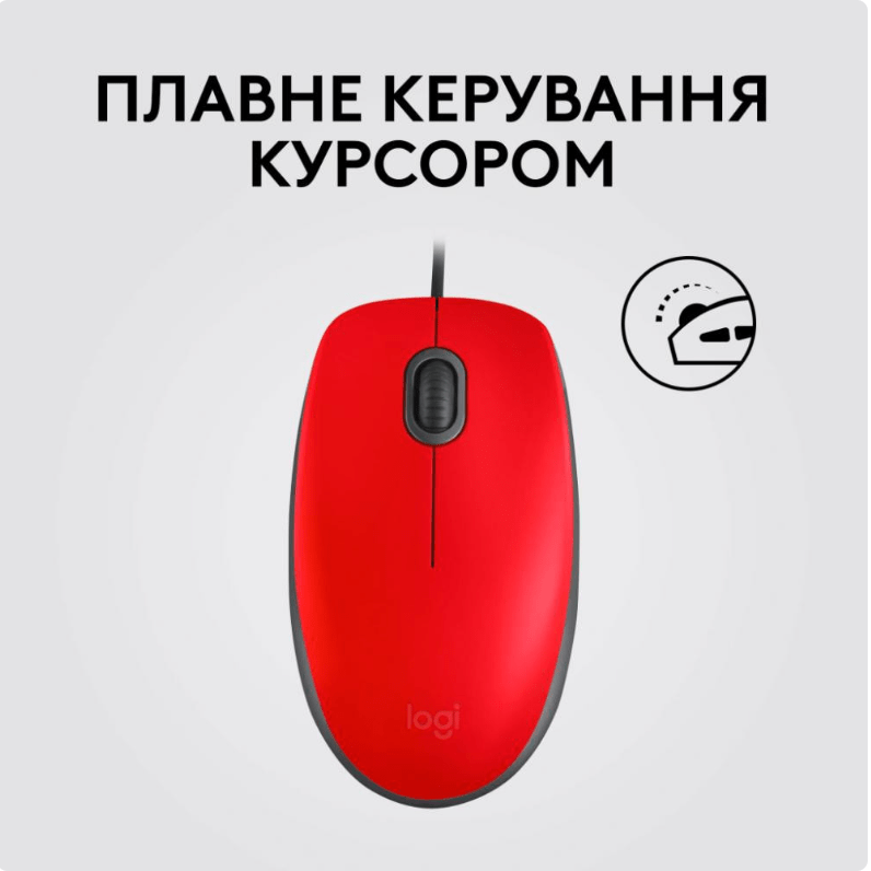 Мышь Logitech M110 Silent Red (910-006759)