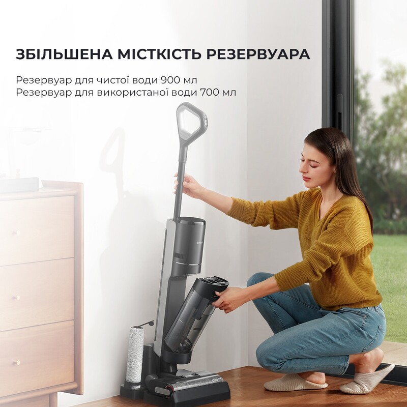 Аккумуляторный моющий пылесос Dreame Wet & Dry Vacuum Cleaner H12 Pro (HHR25A)