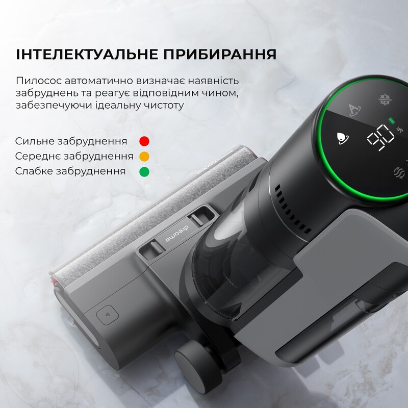 Аккумуляторный моющий пылесос Dreame Wet & Dry Vacuum Cleaner H12 Pro (HHR25A)