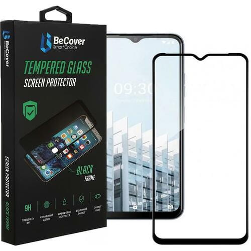 Фото - Защитное стекло / пленка Becover Захисне скло  для Tecno Pop 6 Pro (BE8) Black  708556 (708556)