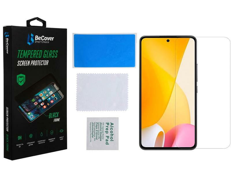 Защитное стекло BeCover для Xiaomi 12 Lite Crystal Clear Glass 3D (708559)
