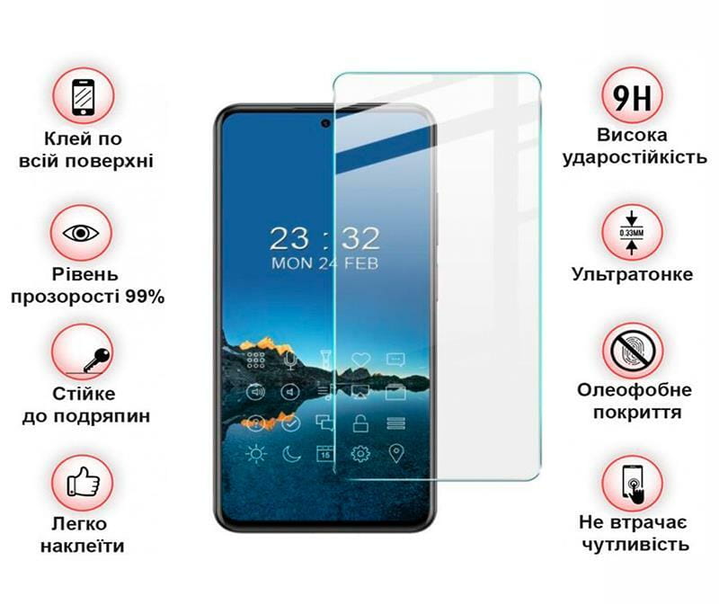 Защитное стекло BeCover для ZTE Blade V40/V40 Pro Crystal Clear Glass 3D (708561)