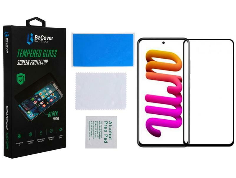 Защитное стекло BeCover для ZTE Blade V40/V40 Pro Black (708562)