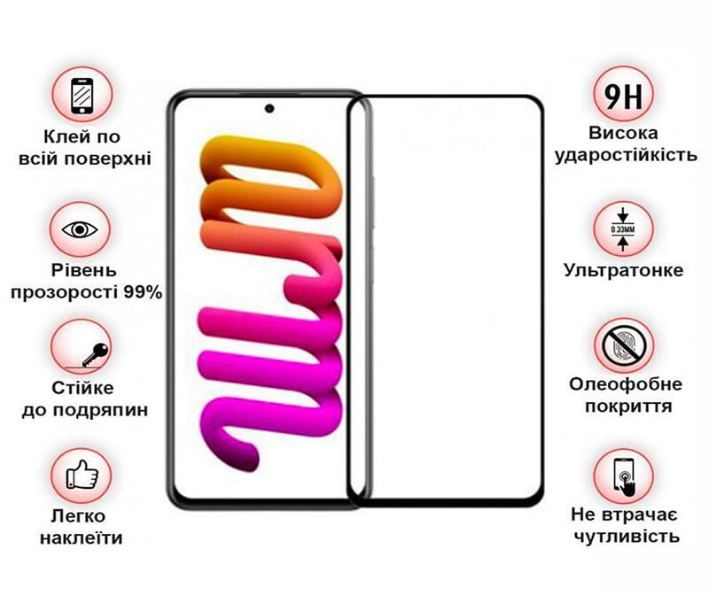Защитное стекло BeCover для ZTE Blade V40/V40 Pro Black (708562)