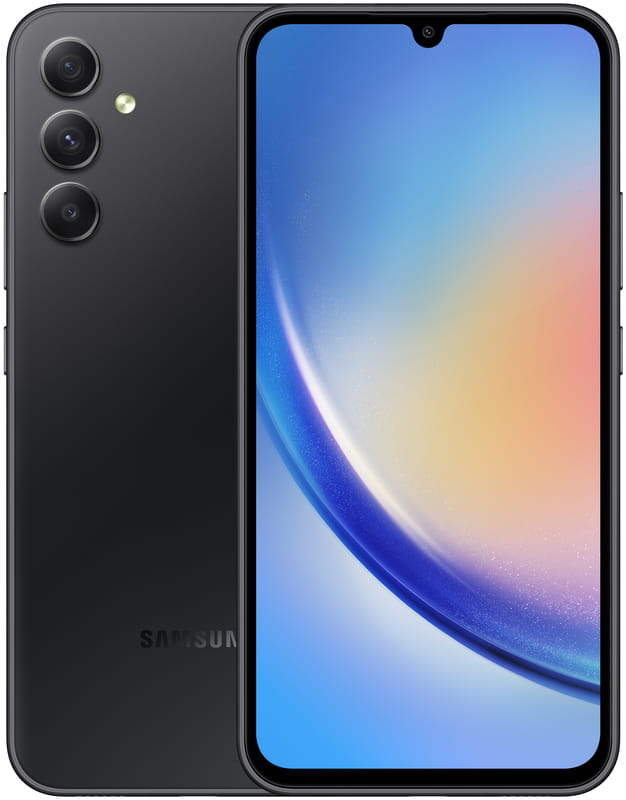 Смартфон Samsung Galaxy A34 SM-A346E 8/256GB Dual Sim Black (SM-A346EZKESEK)