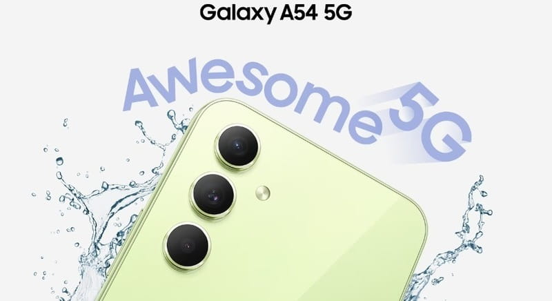 Смартфон Samsung Galaxy A54 SM-A546E 6/128GB Dual Sim Light Green (SM-A546ELGASEK)