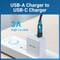 Фото - Перехідник Vention USB - USB Type-C V 2.0 (M/F) Black (CDWB0) | click.ua