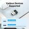 Фото - Перехідник Vention USB - USB Type-C V 2.0 (M/F) Black (CDWB0) | click.ua