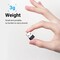 Фото - Перехідник Vention USB - USB Type-C V 2.0 (M/F) Black (CDWB0) | click.ua