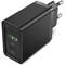 Фото - Мережевий зарядний пристрій Vention USB Type C + QC4.0 (18-20W) Black (FBBB0-EU) | click.ua