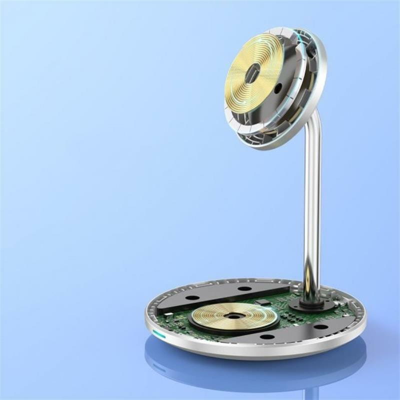 Беспроводное зарядное устройство Choetech 2 in 1 (iPhone+Airpods) for Apple (T581-F)