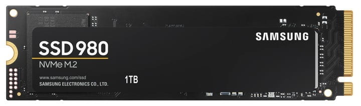 Накопичувач SSD  1ТB Samsung 980 M.2 2280 PCIe 3.0 x4 NVMe V-NAND MLC (MZ-V8V1T0BW)