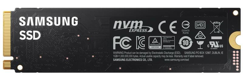Накопитель SSD  1ТB Samsung 980 M.2 2280 PCIe 3.0 x4 NVMe V-NAND MLC (MZ-V8V1T0BW)