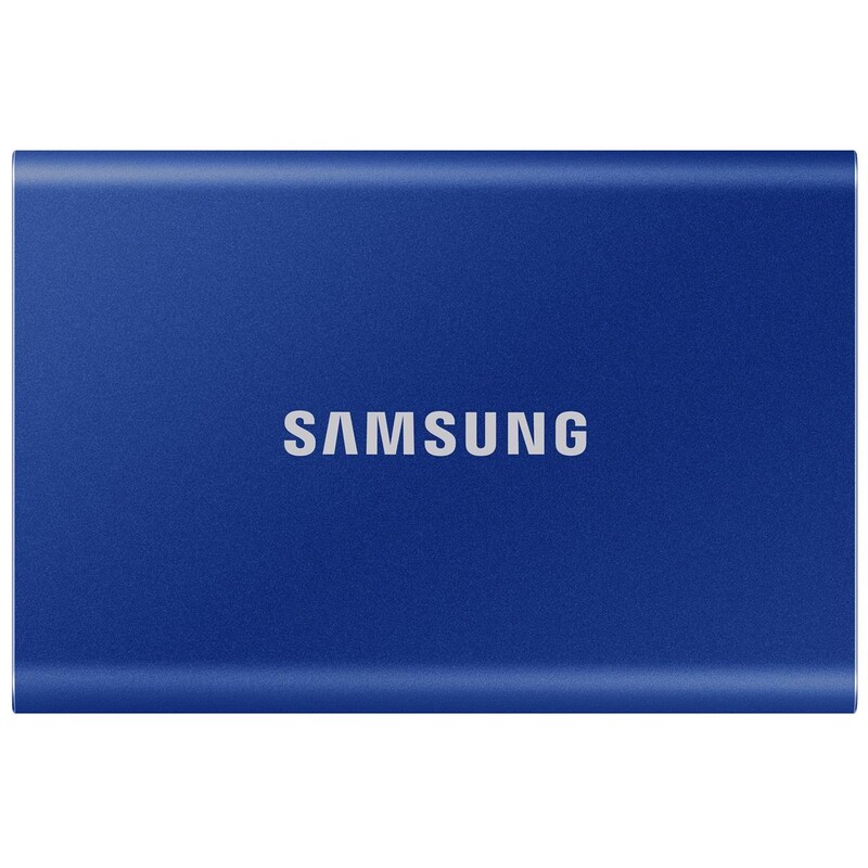 Накопитель внешний SSD 1TB Samsung T7 Indigo Blue (MU-PC1T0H/WW)