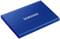 Фото - Накопичувач зовнішній SSD 2.5" USB 1.0TB Samsung T7 Indigo Blue (MU-PC1T0H/WW) | click.ua