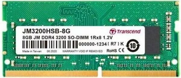 Модуль памяти DDR4 8GB/3200 Transcend JetRam (JM3200HSB-8G)