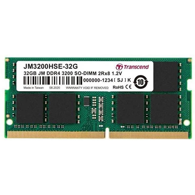 Модуль памяти DDR4 32GB/3200 Transcend JetRam (JM3200HSE-32G)