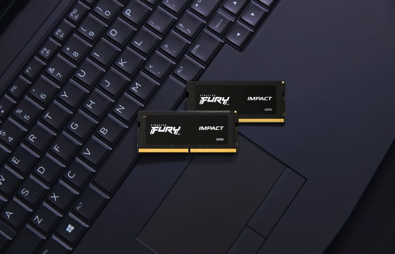 Модуль памяти SO-DIMM 32GB/5600 DDR5 Kingston Fury Impact PnP (KF556S40IB-32)