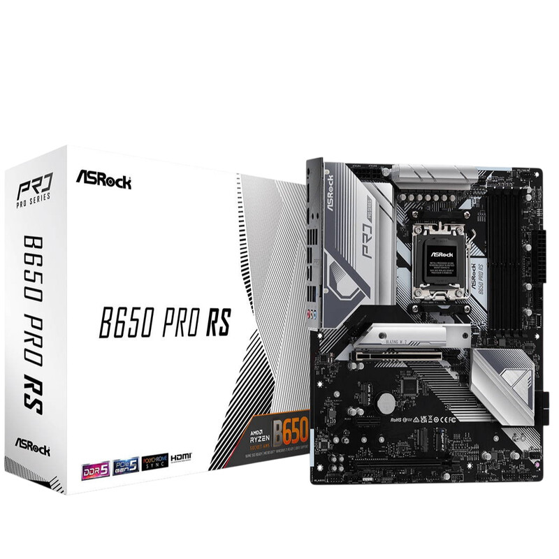 Материнська плата ASRock B650 Pro RS Socket AM5