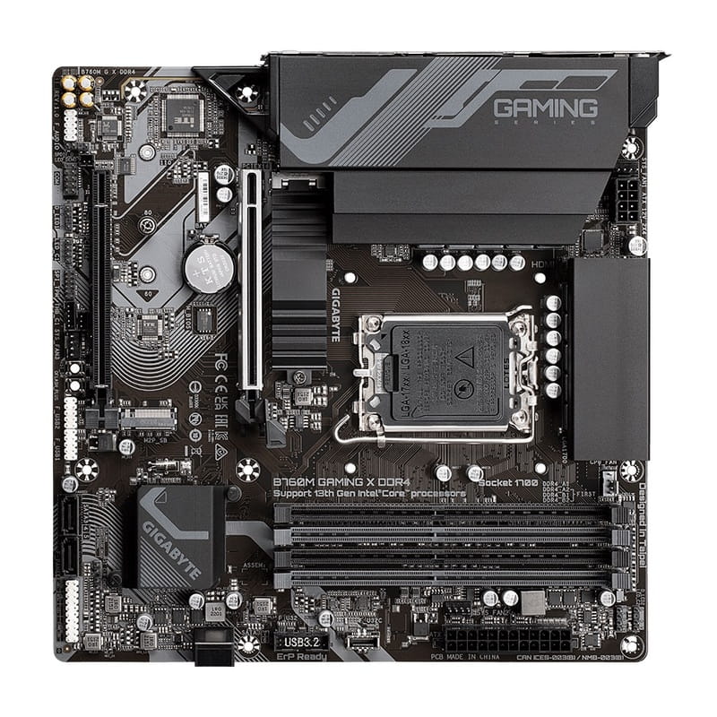 Материнская плата Gigabyte B760M Gaming X DDR4 Socket 1700