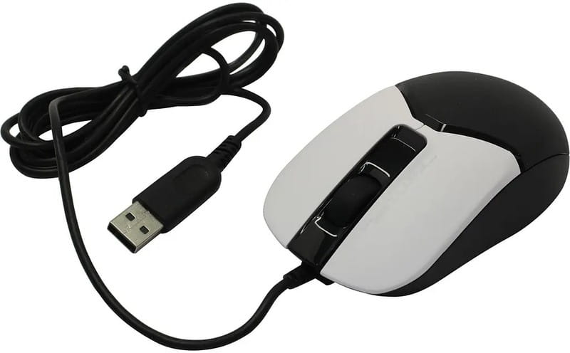 Миша A4Tech Fstyler FM12 Panda Black