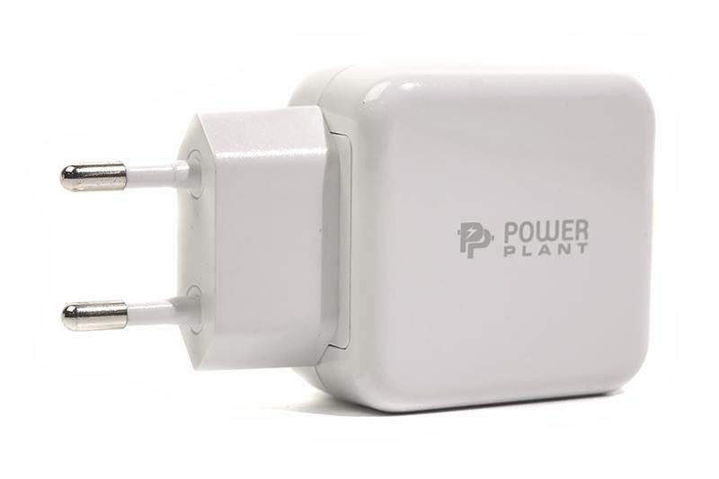 Мережевий зарядний пристрій PowerPlant W-250 (1USBx3A) QC3.0 White (SC230013)