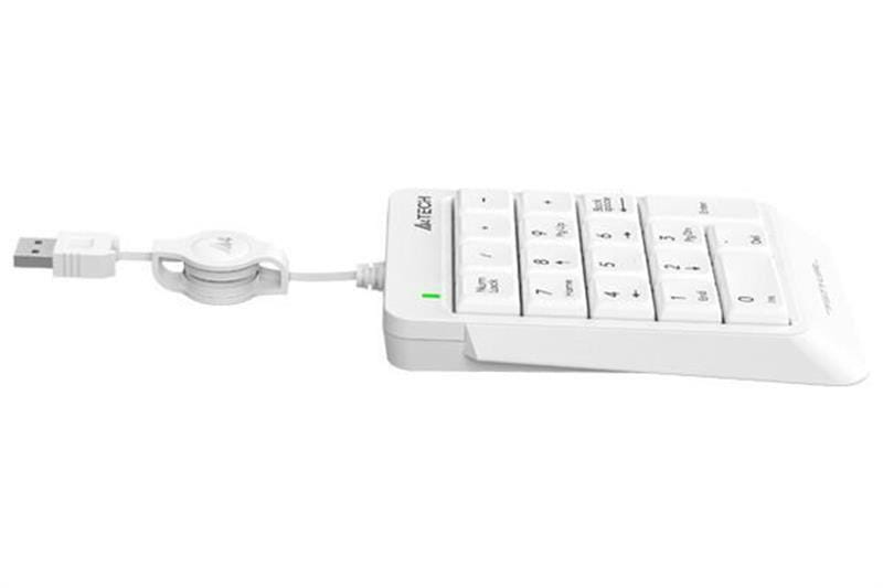 Цифровой клавиатурный блок A4Tech Fstyler FK13 White