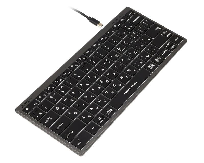 Клавіатура A4Tech Fstyler FX61 Grey
