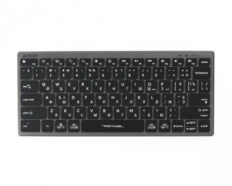 Клавіатура A4Tech Fstyler FX61 Grey