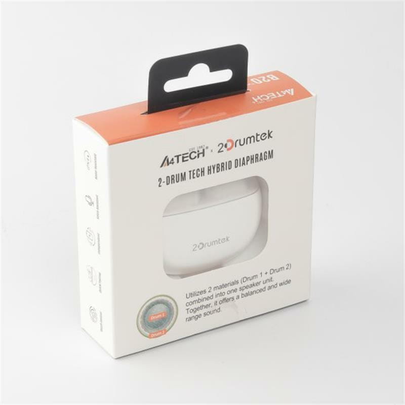 Bluetooth-гарнитура A4Tech B20 Grayish White