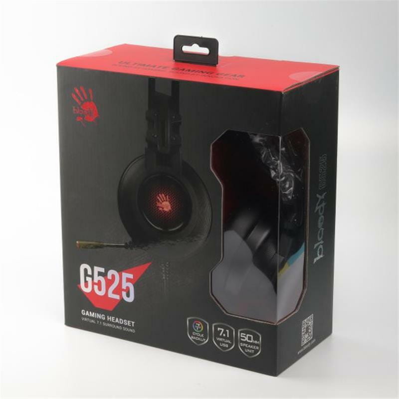 Гарнитура A4Tech Bloody G525 Black